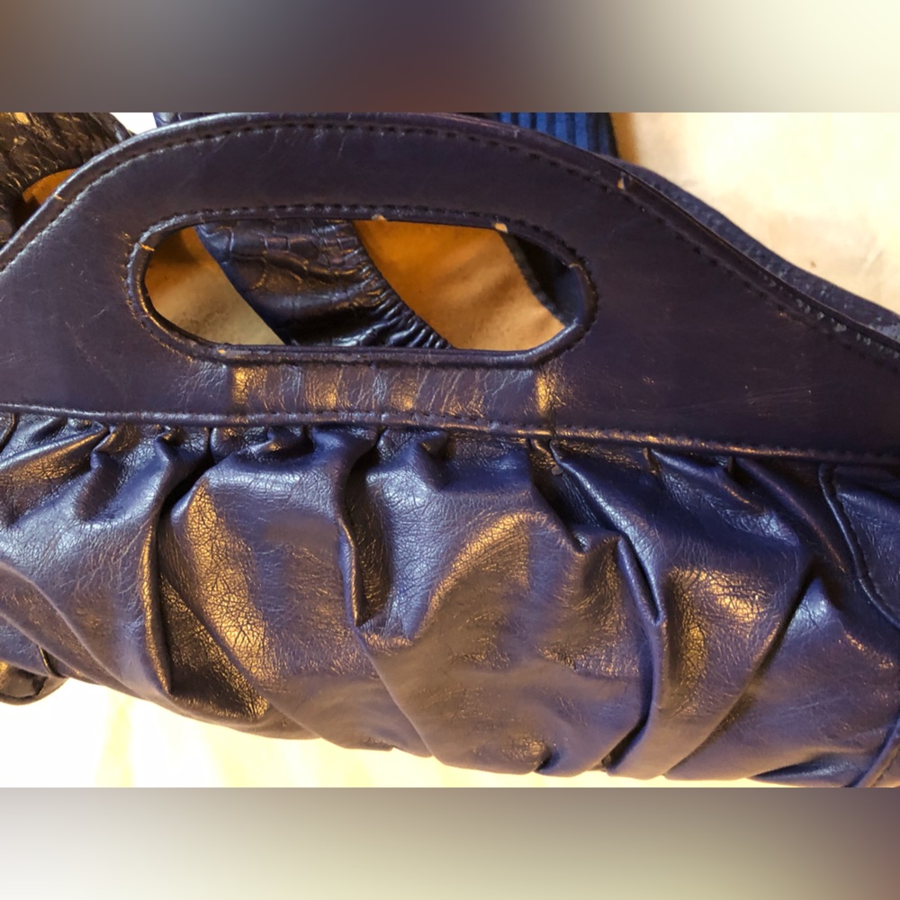 💙Royal blue Old Navy ballerina flats with clutch purse💙